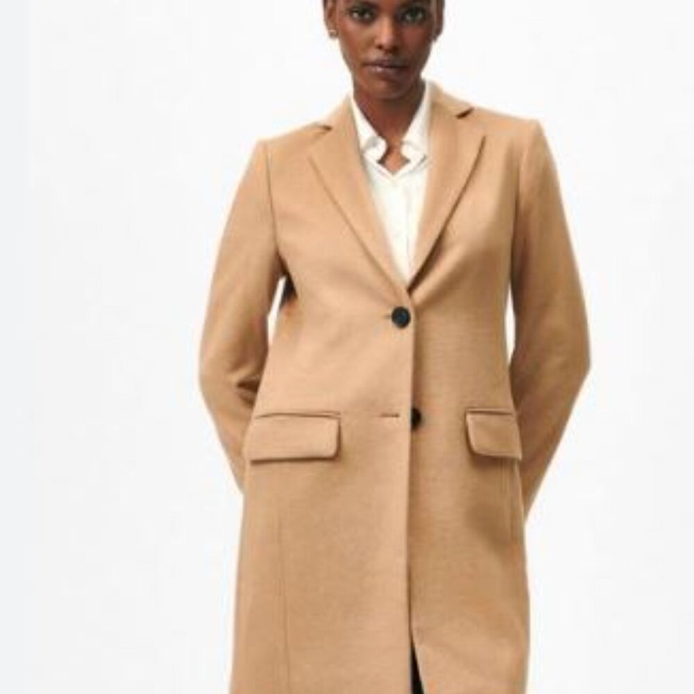 Brook Brothers Classic camelhair knee length coat